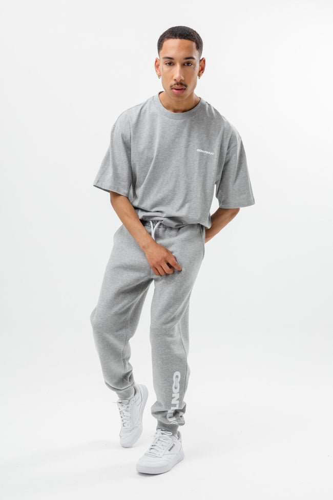 CONTINU8 GREY OVERSIZED T-SHIRT