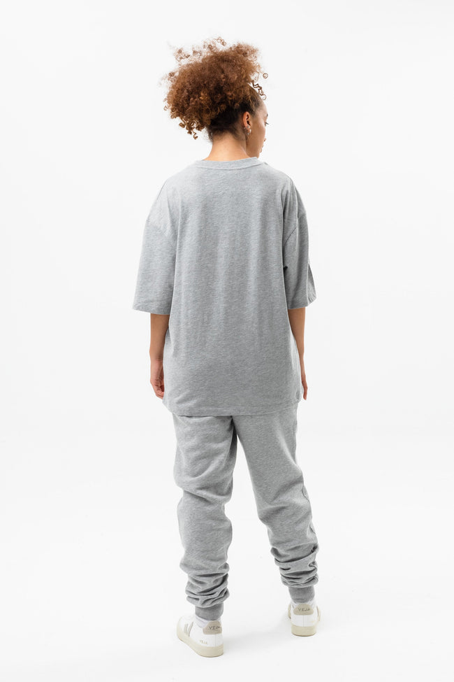 CONTINU8 GREY OVERSIZED T-SHIRT