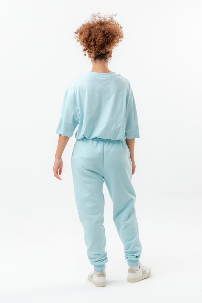 CONTINU8 PALE BLUE OVERSIZED T-SHIRT