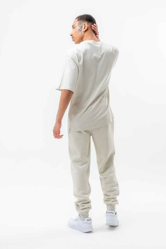 CONTINU8 LIGHT BEIGE OVERSIZED T-SHIRT