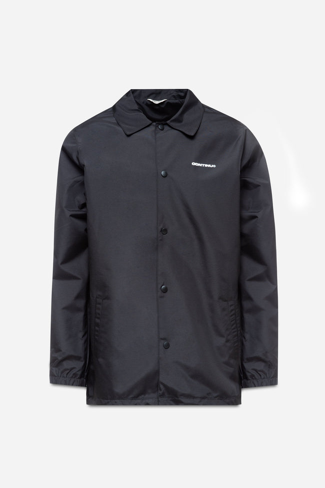 CONTINU8 BLACK BOMBER JACKET