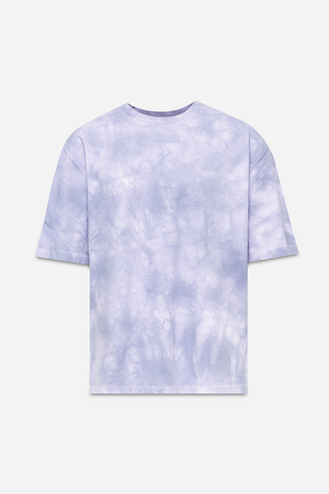 CONTINU8 PURPLE OVERSIZED BACK PRINT T-SHIRT