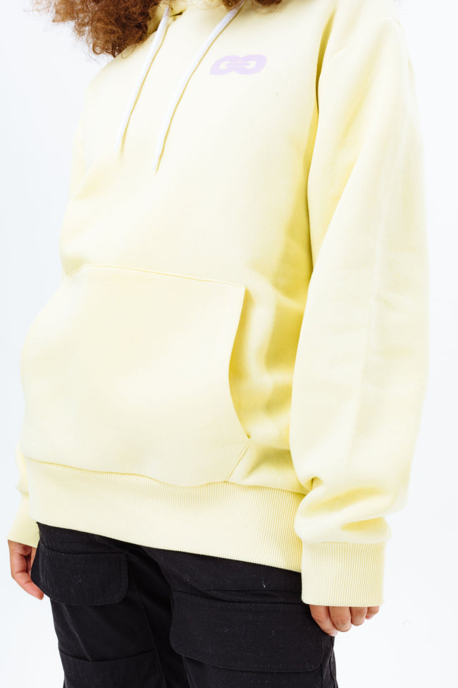 CONTINU8 YELLOW OVERSIZED HOODIE