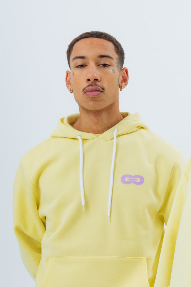 CONTINU8 YELLOW OVERSIZED HOODIE