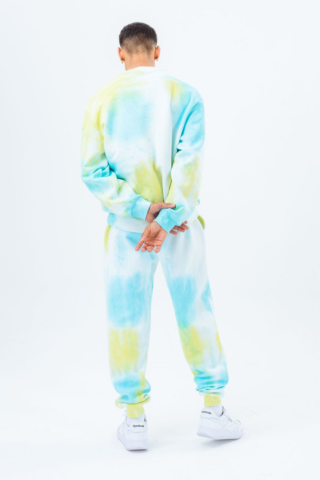 CONTINU8 YELLOW TIE DYE SWEAT