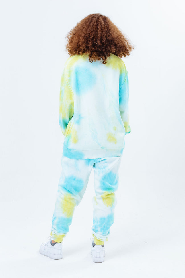 CONTINU8 YELLOW TIE DYE SWEAT