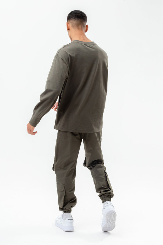 CONTINU8 GREY CARGO PANTS