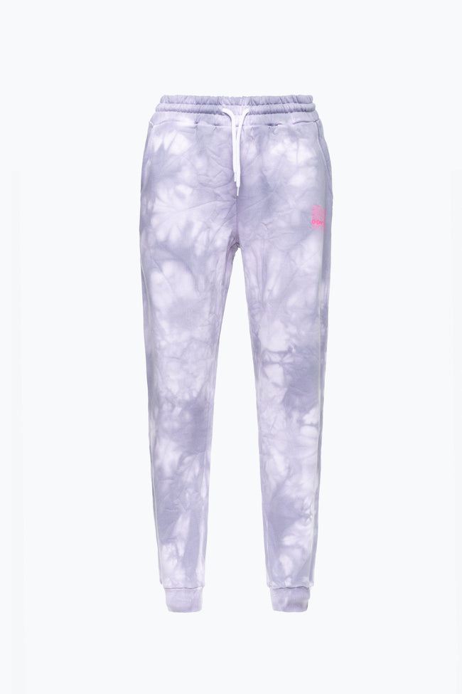 CONTINU8 PURPLE PRINT JOGGERS