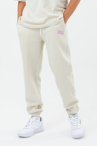 CONTINU8 IVORY GREY JOGGERS