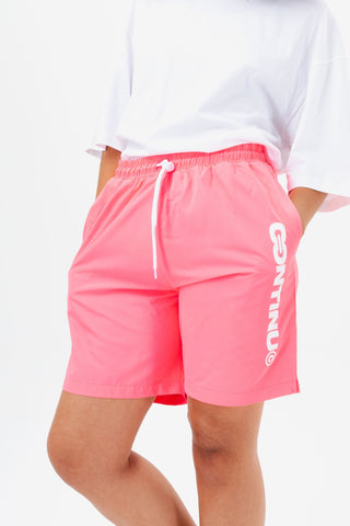 CONTINU8 PINK SWIM SHORTS