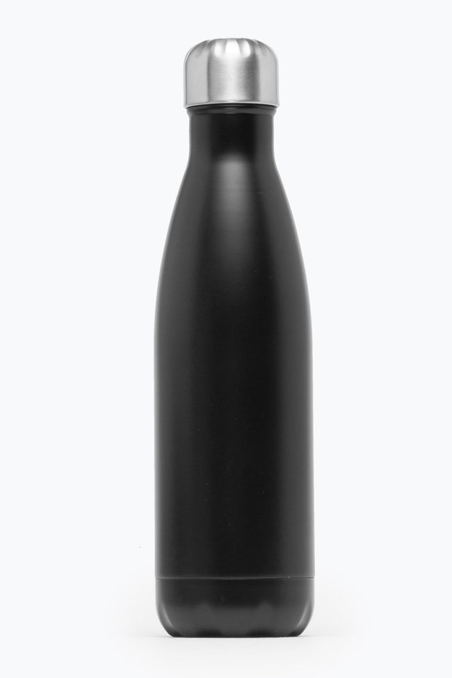 HYPE BLACK 500ML METAL WATER BOTTLE