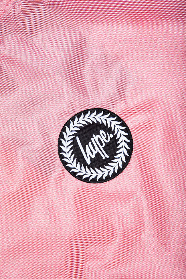 HYPE CREST PINK DRAWSTRING BAG