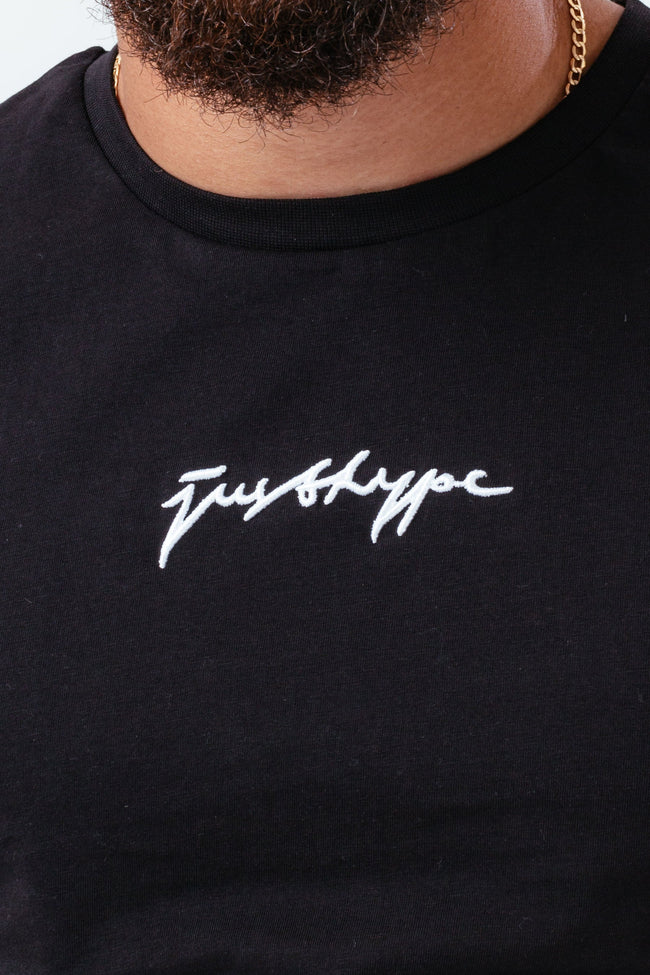 HYPE BLACK SCRIBBLE MEN'S T-SHIRT