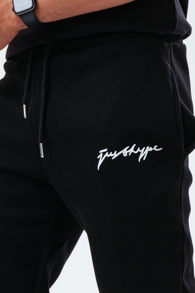 HYPE BLACK SCRIBBLE MEN'S JOGGERS