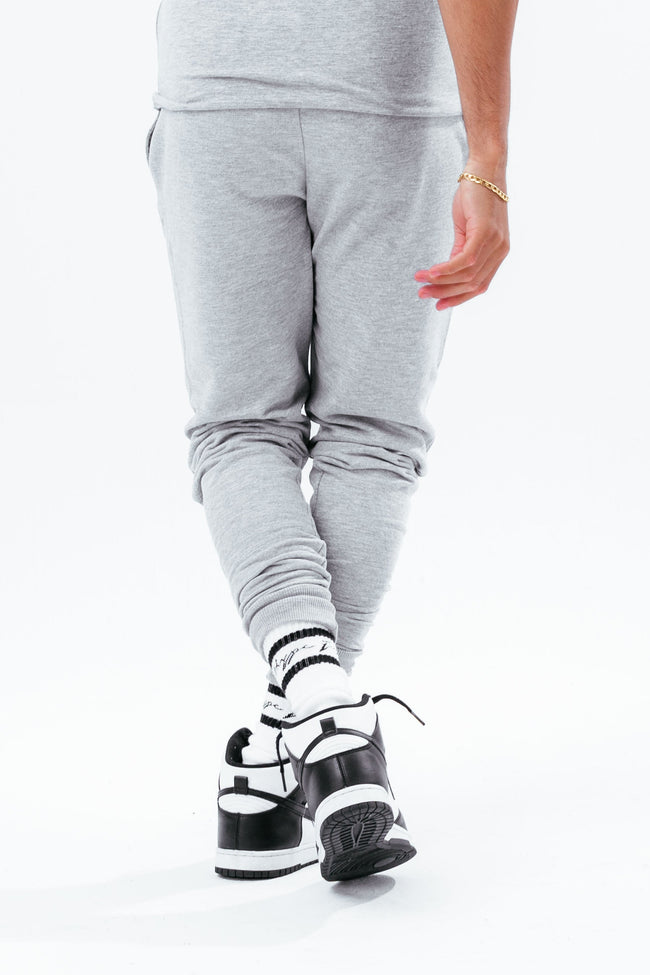 HYPE GREY MARL SCRIBBLE MEN'S JOGGERS