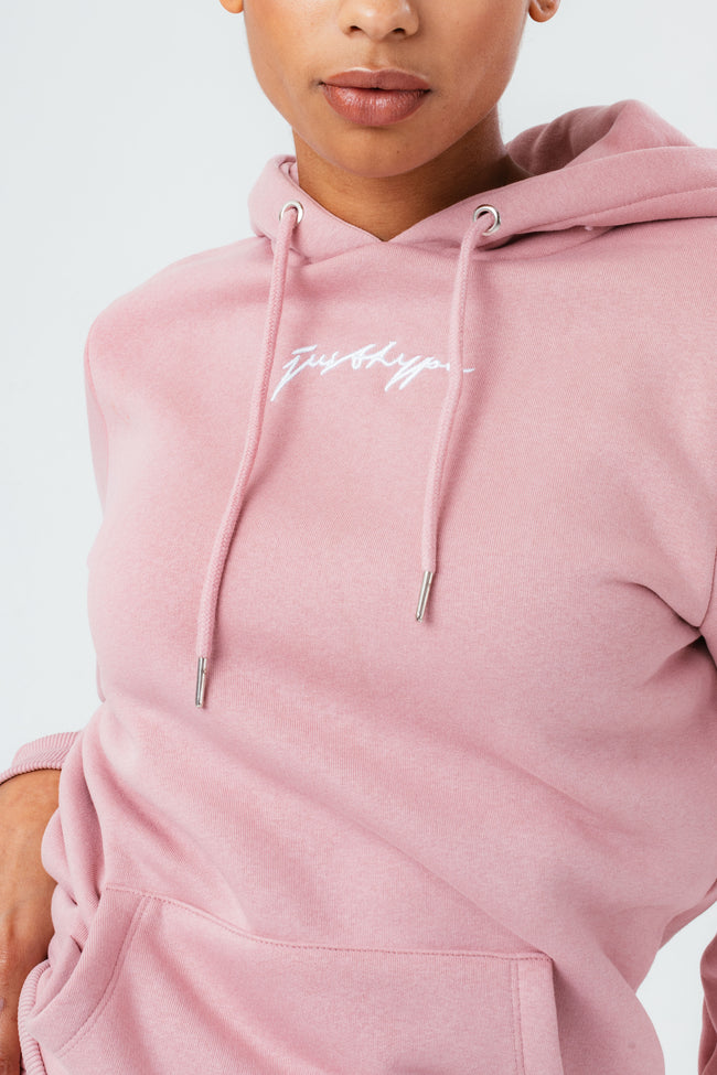 HYPE PINK SCRIBBLE WOMEN'S HOODIE