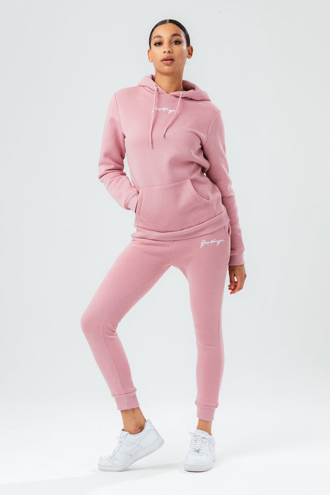 HYPE PINK SCRIBBLE WOMEN'S HOODIE