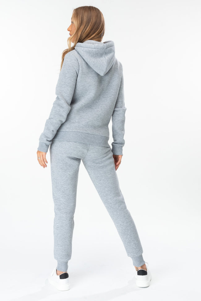 HYPE GREY SCRIBBLE WOMEN'S HOODIE