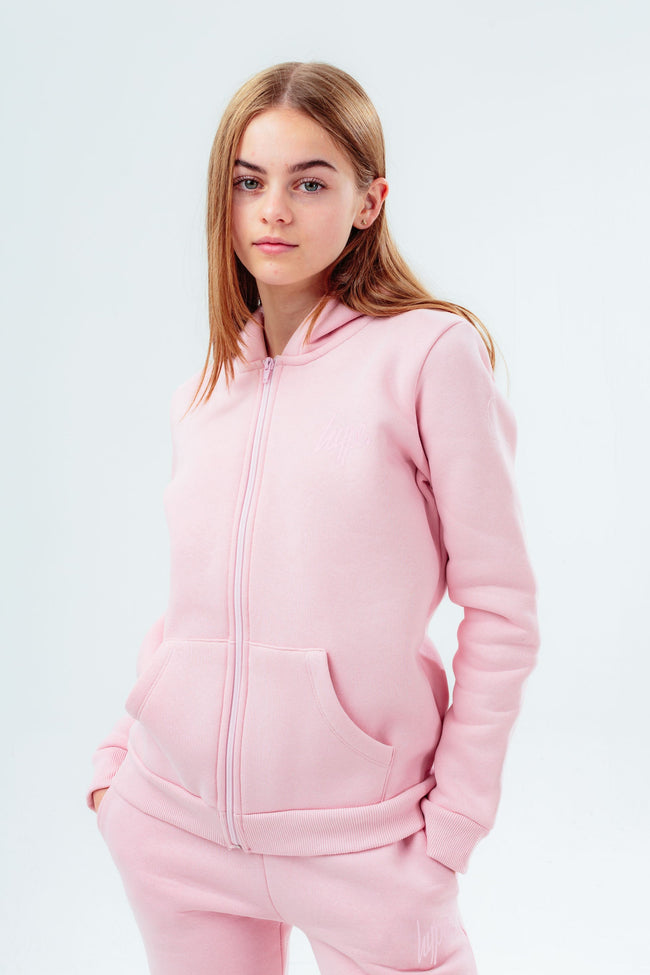 HYPE GIRLS PINK ZIP TRACKSUIT SET