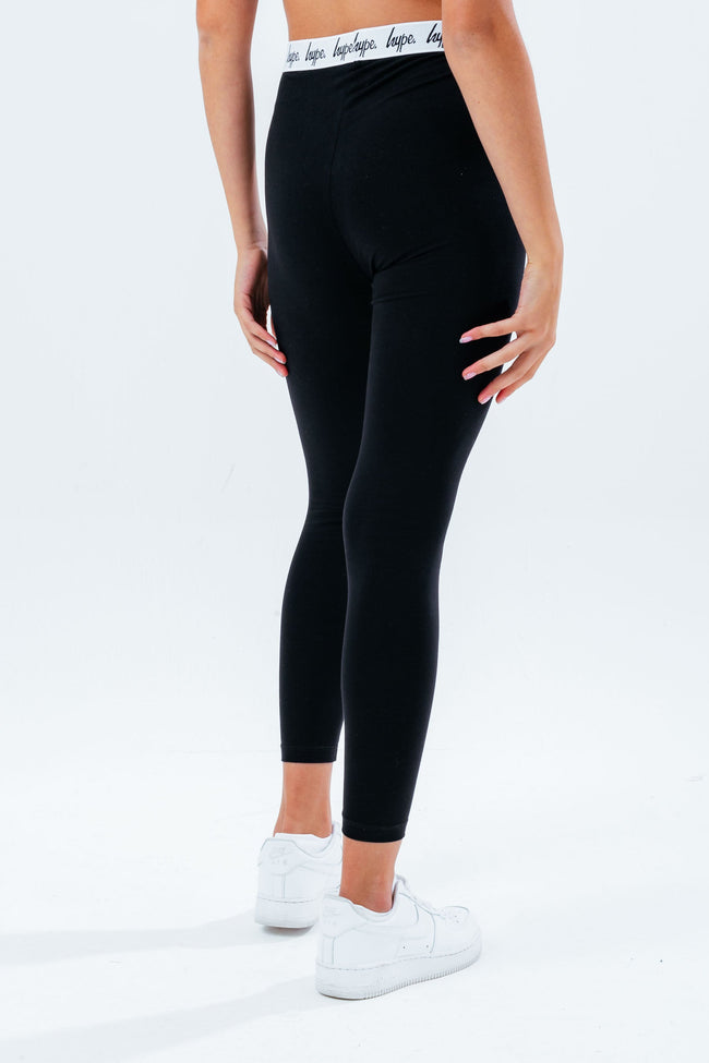 HYPE GIRLS BLACK CORE LEGGINGS