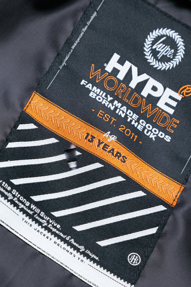 HYPE BOYS BLACK EXPLORER JACKET