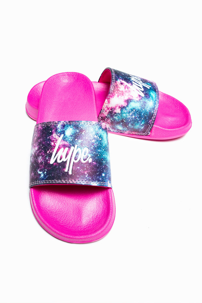 HYPE PINK GALACTIC KIDS SLIDERS