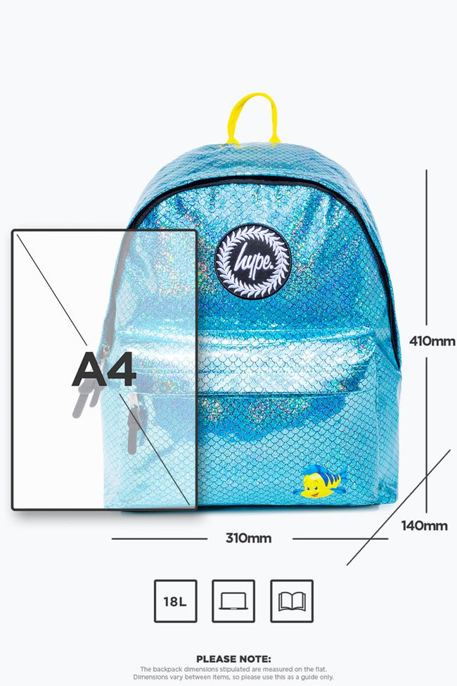 HYPE DISNEY FLOUNDER SCALE BACKPACK