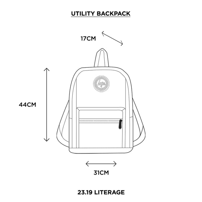 HYPE GOLD SPLAT UTILITY BACKPACK