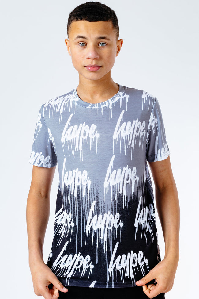 HYPE MONO DRIPS REPEAT LOGO KIDS T-SHIRT