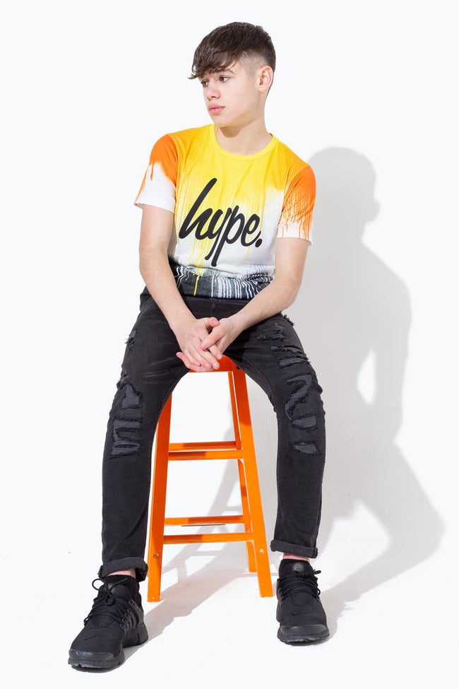 HYPE SUNRISE DRIPS KIDS T-SHIRT