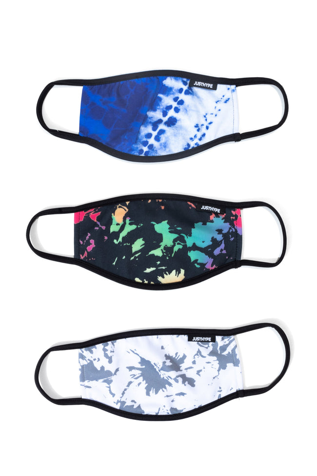 HYPE 3X ADULT ICE SPLAT FACE MASK SET