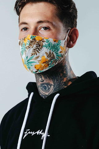 Hype Adult Jungle Tropics Adjustable Face Mask