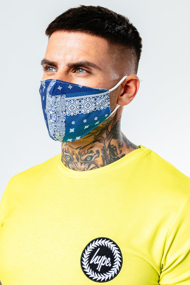 Hype Adult Navy Bandana Adjustable Face Mask