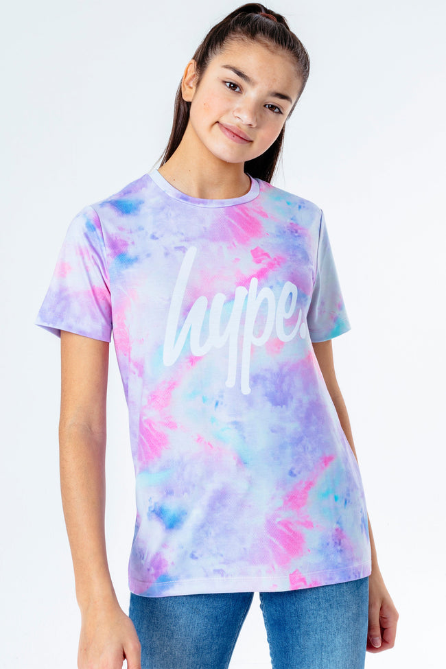 HYPE PINK RAINBOW GIRLS T-SHIRT