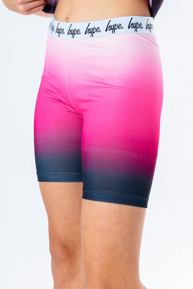 HYPE BUBBLEGUM FADE KIDS CYCLING SHORTS