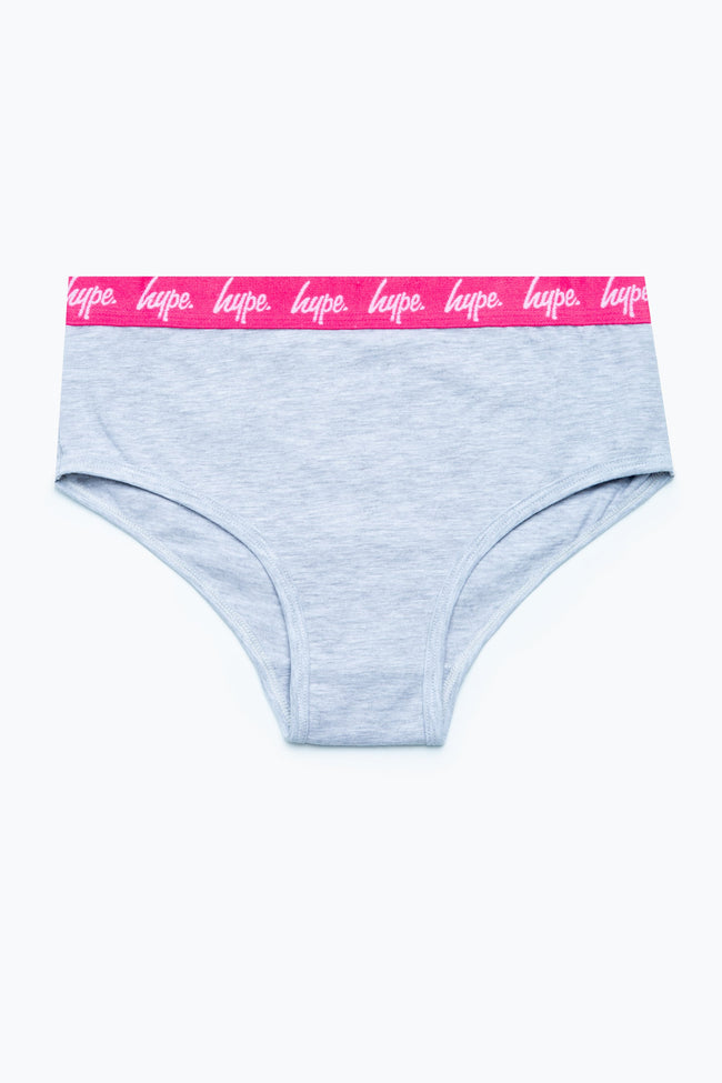 HYPE GIRLS GREY UNDERWEAR SET