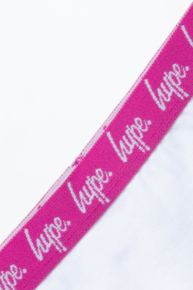 HYPE GIRLS PINK HEART 3 PACK BRIEFS