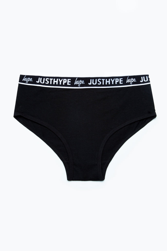 HYPE GIRLS BLACK WHITE UNDERWEAR SET