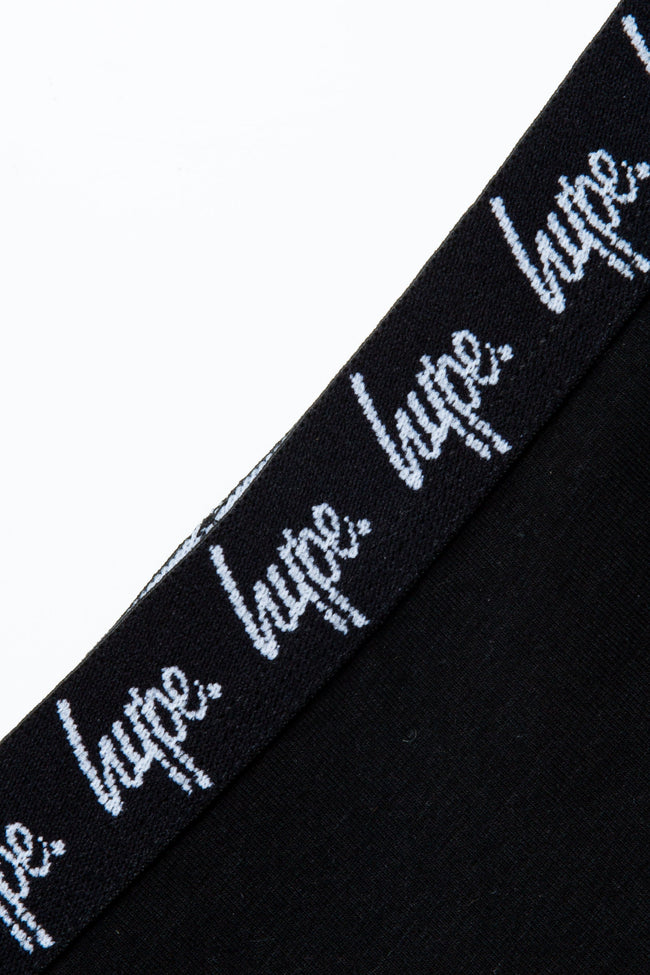 HYPE GIRLS BLACK GREY BUTTERFLY 3 PACK BRIEFS