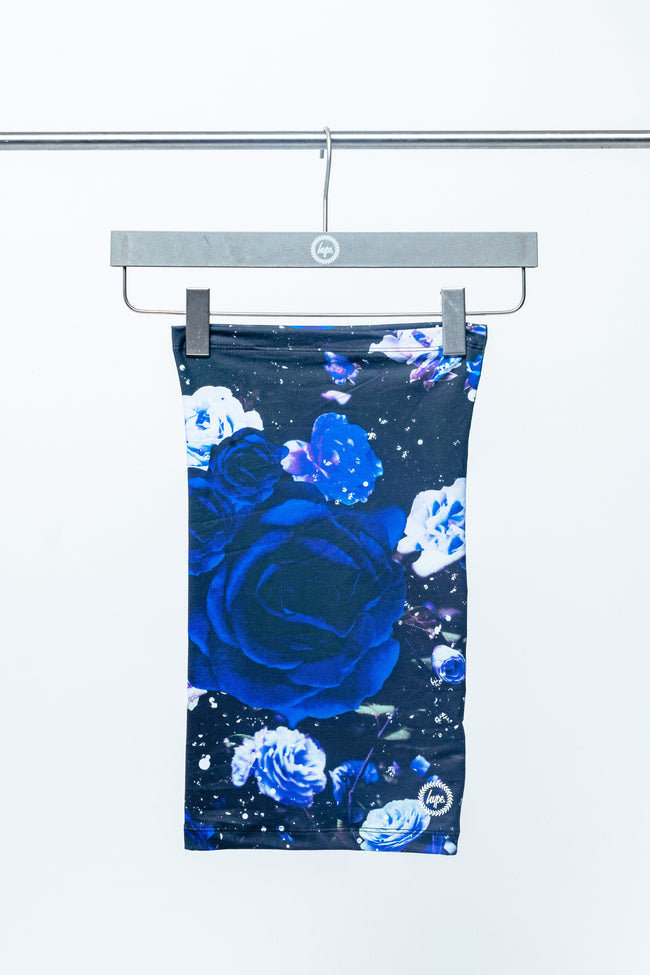 Hype Blue Rose Snood Headwear