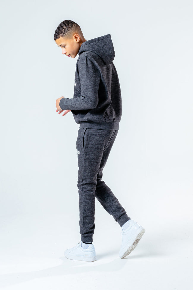 Hype Charcoal Script Kids Hoodie & Joggers Set