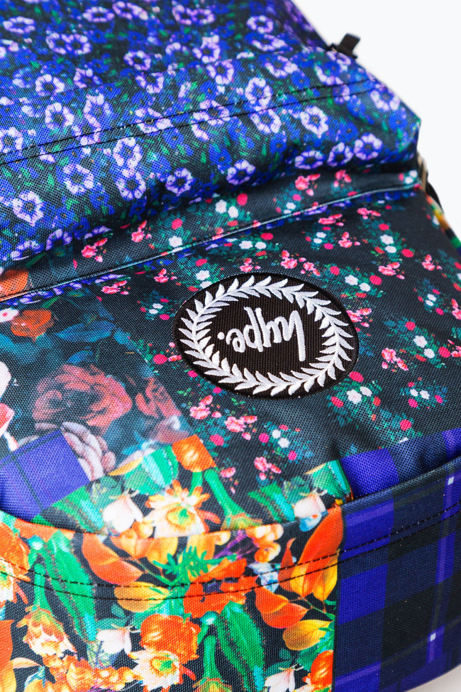 HYPE FLORAL PATCHES BACKPACK