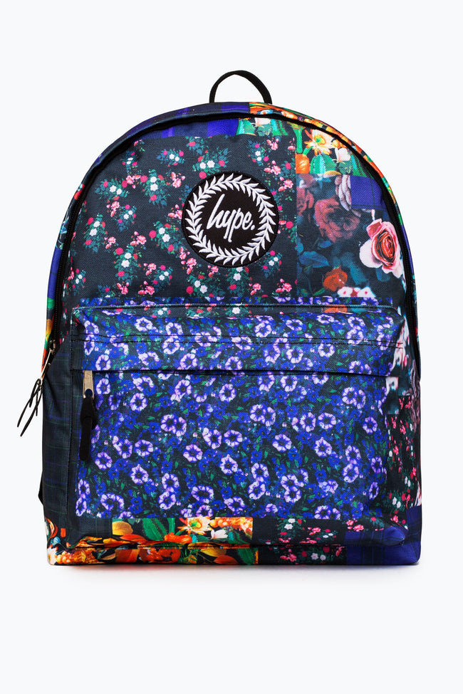 HYPE FLORAL PATCHES BACKPACK