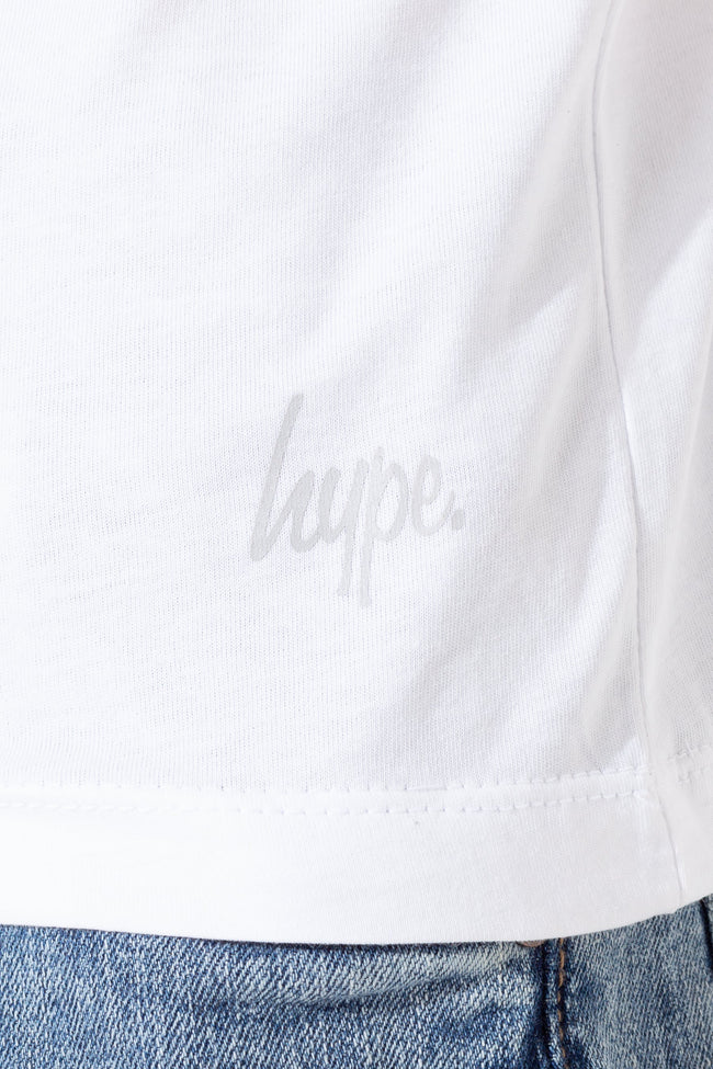 Hype Three Pack White Kids T-Shirt