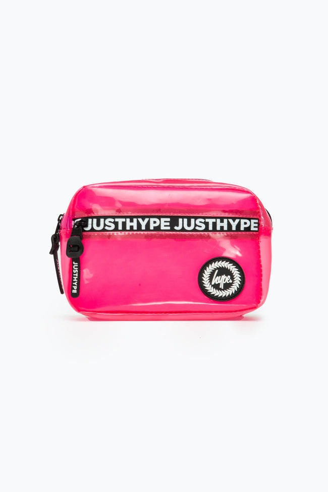 HYPE PINK TRANSLUCENT EVA PENCIL CASE