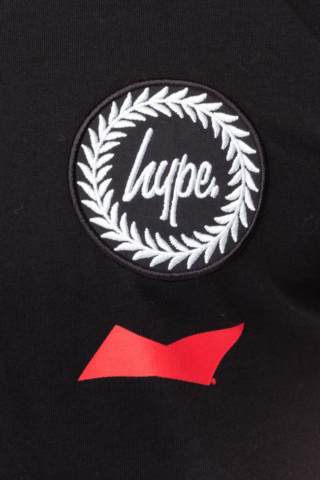 HYPE BUDWEISER BOW TIE PRINT MENS T-SHIRT