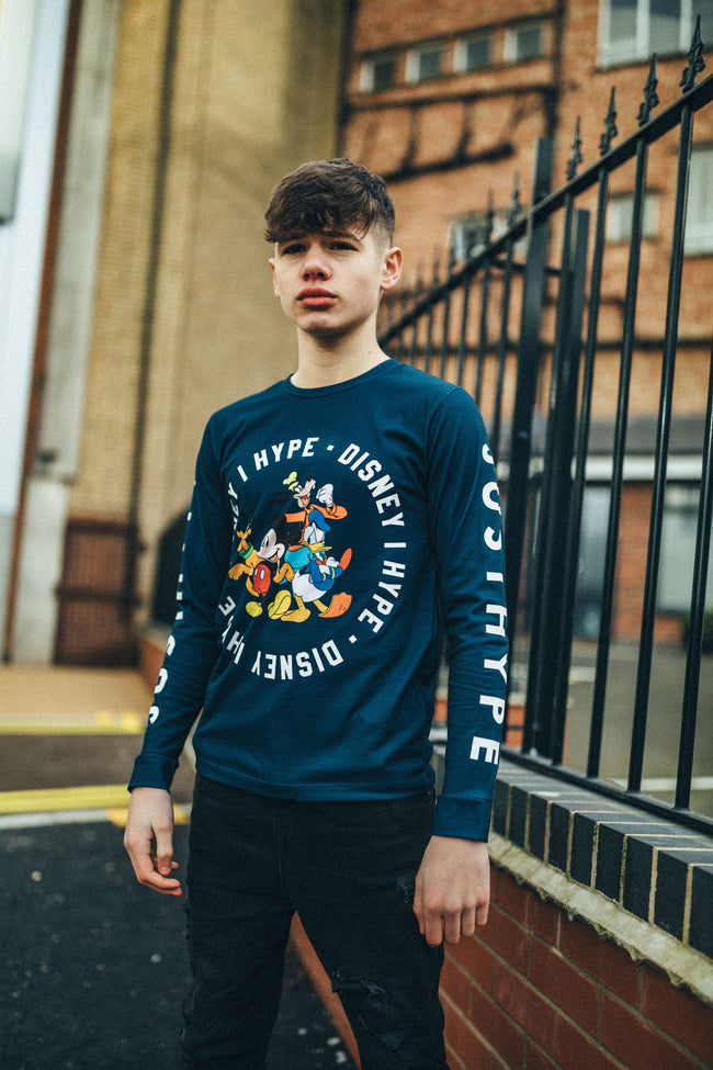 HYPE DISNEY GANG KIDS L/S T-SHIRT