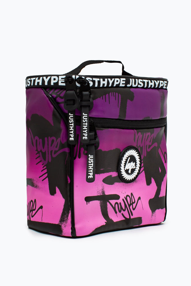 HYPE PINK PU LUNCH BAG