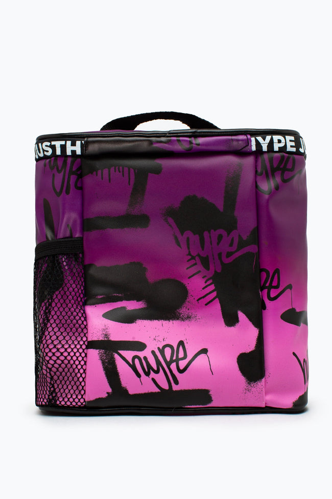 HYPE PINK PU LUNCH BAG