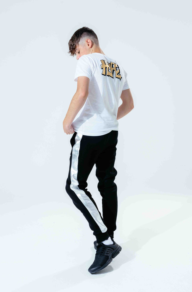 Hype Silver Panel Kids Joggers